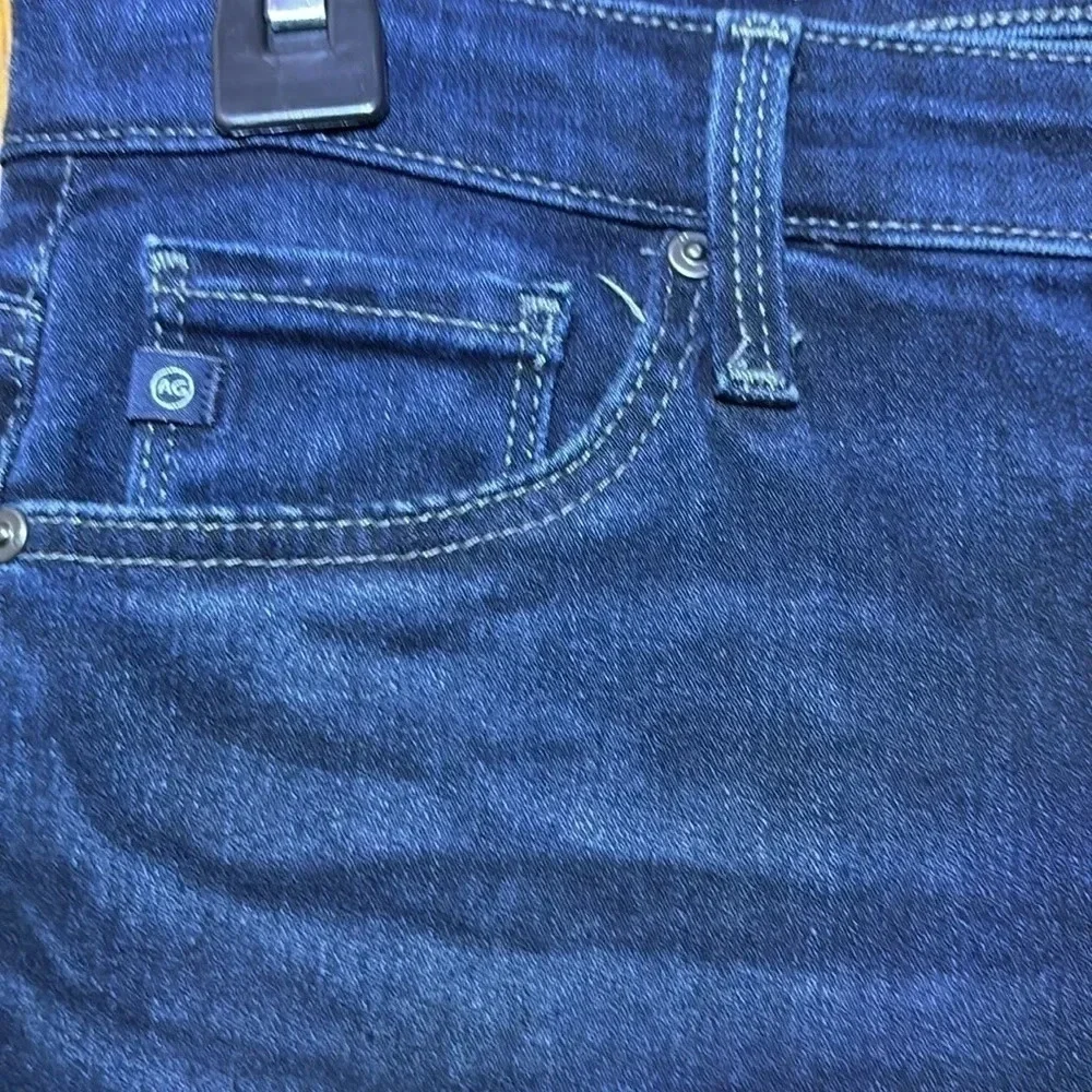 AG Adriano Goldschmied Dark Wash Prima Cigarette Leg Jeans Size 25R